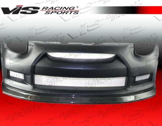 VIS Racing GTR Body Kit - Front Bumper w/ Carbon Lip