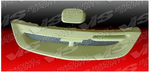 VIS Racing Techno R Front Grille (Fiberglass)