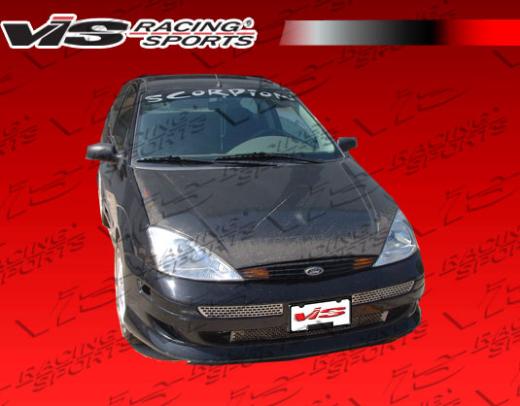 VIS Carbon Fiber Hood - OEM Style