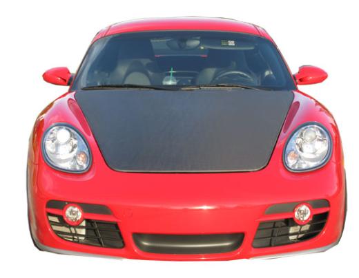 VIS Carbon Fiber Hood - OEM Style