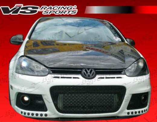 VIS Carbon Fiber Hood - Boser Style - Black