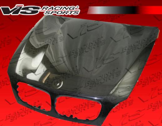 VIS Carbon Fiber Hood - OEM Style