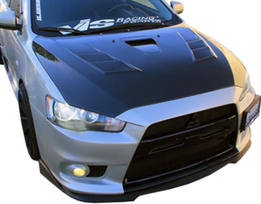 VIS Carbon Fiber Hood - Terminator GT Style - Black