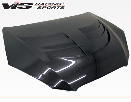 VIS Carbon Fiber Hood - Pro Line Style - Black