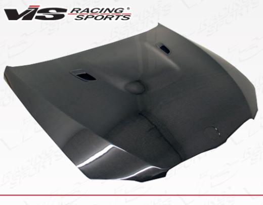 VIS Racing Carbon Fiber Hood - M3 Style