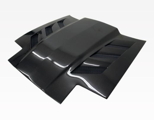 VIS Carbon Fiber Hood - AMS Style