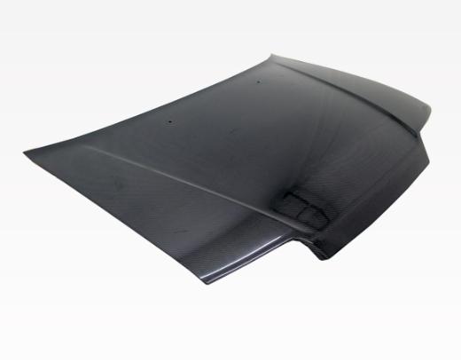 VIS Carbon Fiber Hood - OEM Style - Black