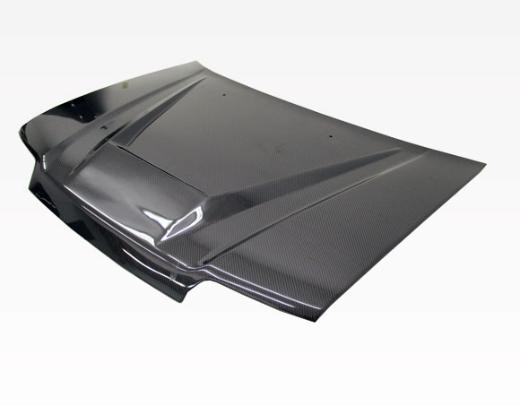 VIS Carbon Fiber Hood - Invader Style