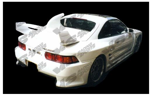 VIS Racing Techno R WB Body Kit - Rear Bumper