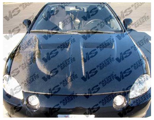 VIS Carbon Fiber Hood - Xtreme GT Style