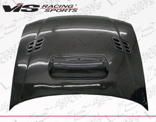 VIS Racing Carbon Fiber Hood - STI W/ Scoop