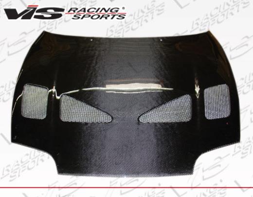 VIS Carbon Fiber Hood - Techno R Style