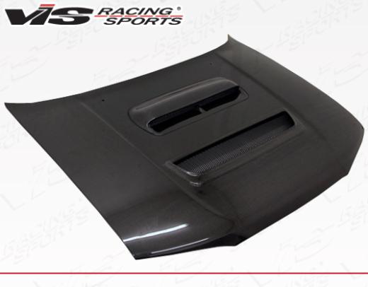 VIS Carbon Fiber Hood - V Line Style