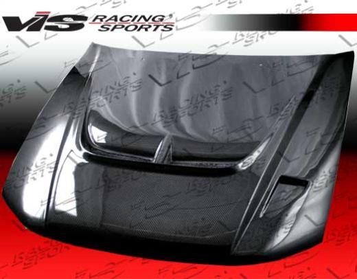 VIS Carbon Fiber Hood - Monster   Style