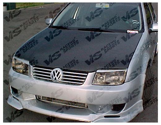 VIS Carbon Fiber Hood - OEM Style