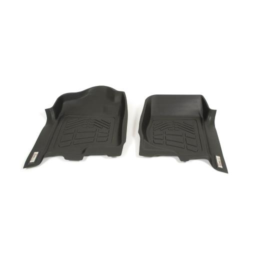 Wade Sure-Fit Mat - Black - Front Seats (Set of 2) 