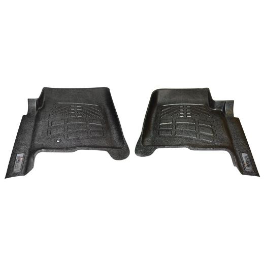 Wade Sure-Fit Mat - Black - Front Seats (Set of 2) 