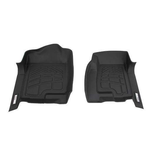 Wade Sure-Fit Mat - Black - Front Seats (Set of 2) 