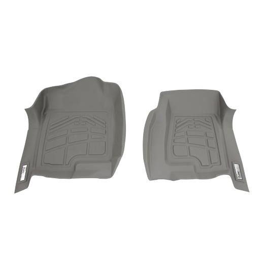 Wade Sure-Fit Mat - Gray - Front Seats (Set of 2) 