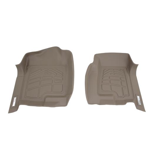 Wade Sure-Fit Mat - Tan - Front Seats (Set of 2) 