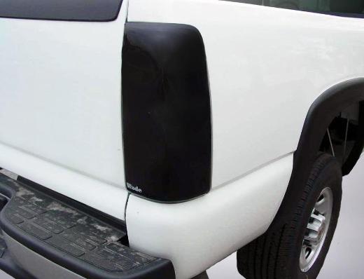 Wade Slotted Tail Light Covers - Smoke