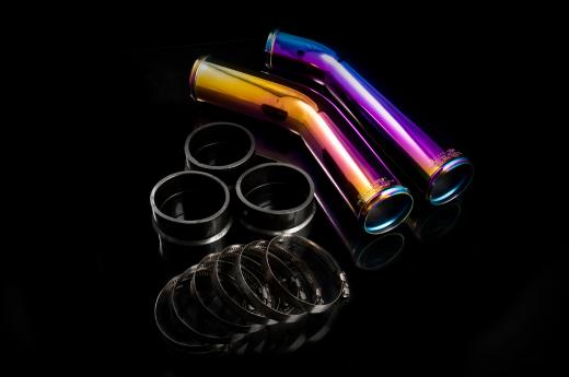 Weapon R SW Intercooler Pipe Kit - Neo Titanium Finish