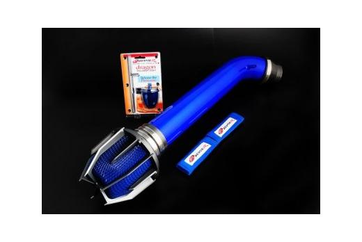 Weapon R Short Ram Intake - Blue Pipe, Dragon Filter