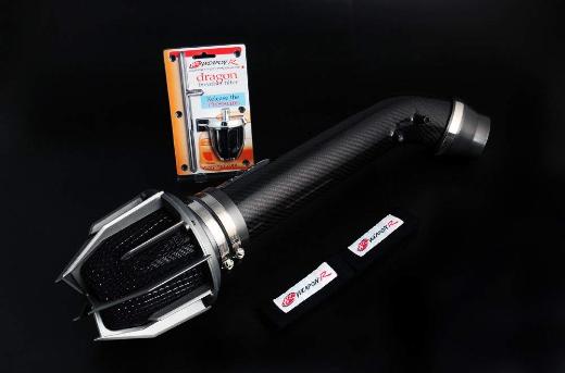 Weapon R Short Ram Intake - Carbon Fiber Pipe, Dragon Filter