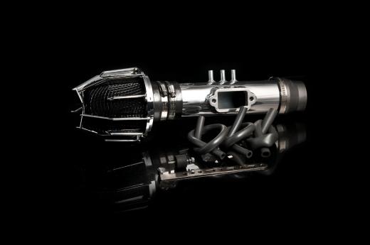 Weapon R Short Ram Intakes - Dragon (Polished)