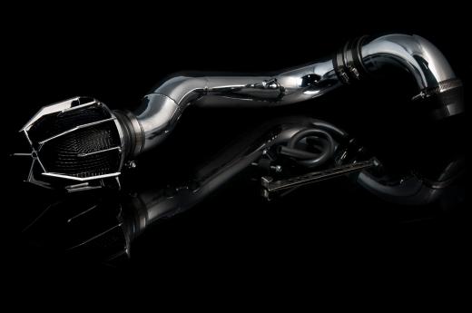 Weapon R Cold Air Intake - Polished Finish, Dragon Filter