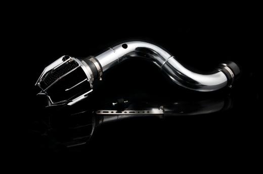 Weapon R Short Ram Intake - Polished Finish, Dragon Filter