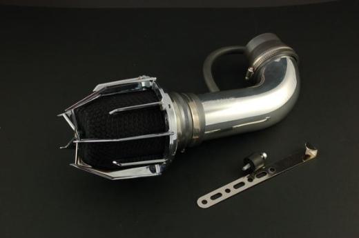 Weapon R Short Ram Intake - Polished Finish, Dragon Filter