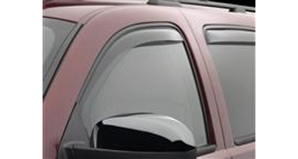 Weathertech Side Window Deflectors - Rear (Light Smoke)