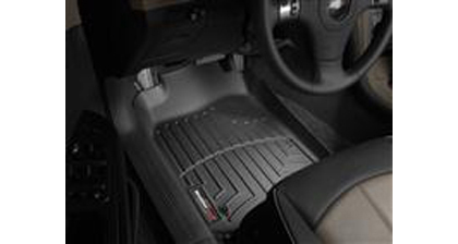 Weathertech Rubber Floormats - Front FloorLiner (Black) - Digital Fit