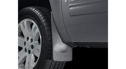 Weathertech Mud Flaps - No Drill (Black) - Front