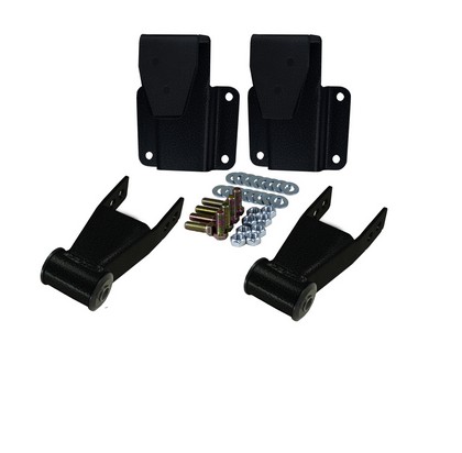 Western Chassis Hanger And Shackle Kit - Drop: 2