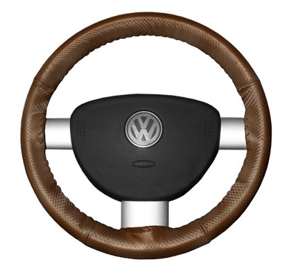 Wheelskins Steering Wheel Cover - EuroPerf, Perforated All Around (Tan)