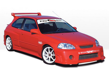 Wings West GSR Wide Body Kit, Full Kit (Fiberglass)