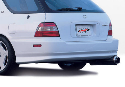 Wings West W-Type Rear Bumper, Lower Wrap (Urethane)