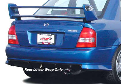 Wings West MPS Rear Bumper Lip (Urethane)