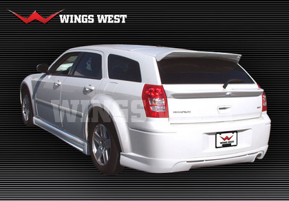 Wings West VIP V6 Single Exhaust Rear Lower Wrap (Urethane)