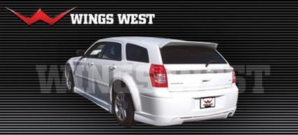 Wings West VIP V8 Dual Exhaust Rear Lower Wrap (Urethane)