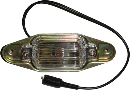 Woodall License Plate Lamp Assembly - Deluxe