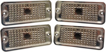 Woodall Euro Marker Light Set - Clear