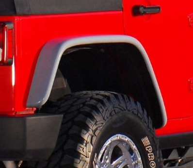 Xenon Flat Panel Rear Fender Flare Kit, Less Width than Stock (Urethane)