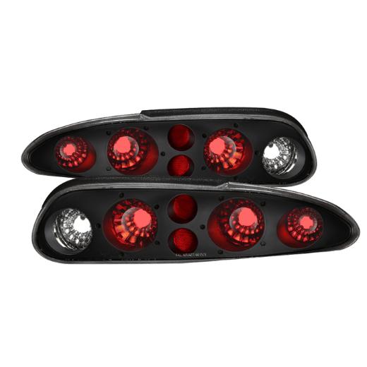 Xtune Euro Style Tail Lights - Black