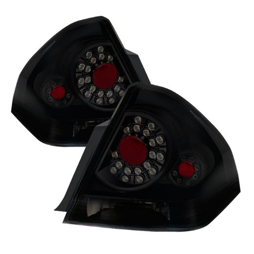 Xtune LED Tail Lights - Black Smoked