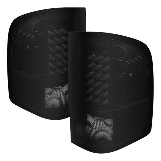 Xtune LED Tail Lights - Black Smoke