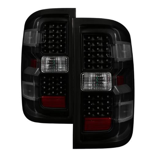 Xtune LED Tail Lights - Black Smoked