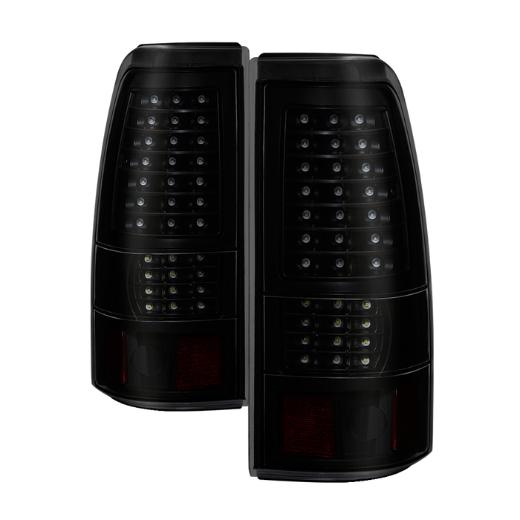 Xtune LED Tail Lights - Black Smoked